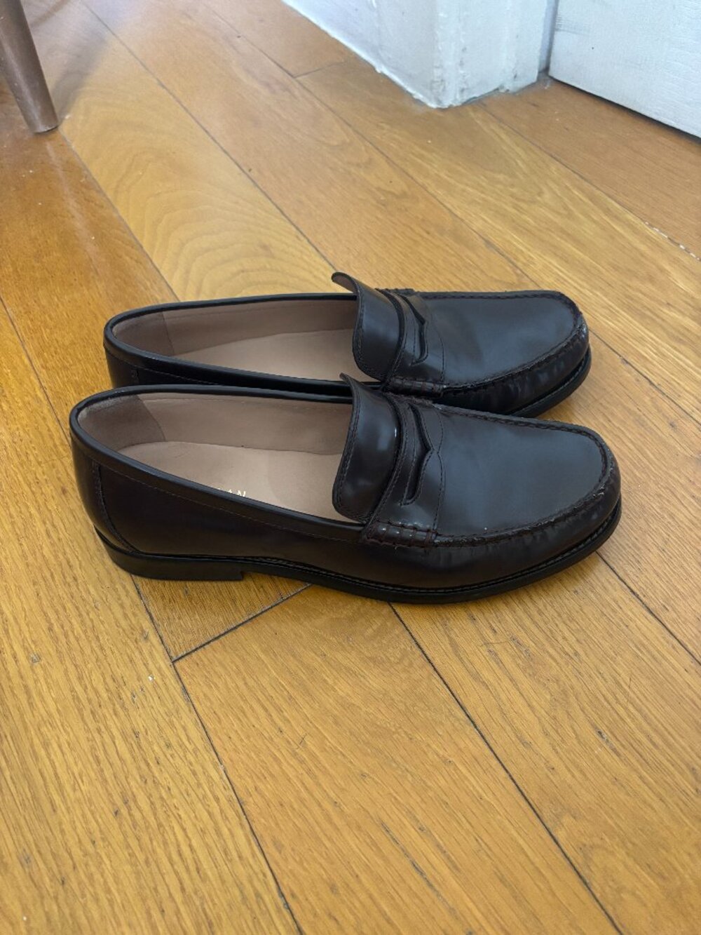 Cole Haan Loafer - 7 Wide - Dark Chocolate Lux Leather